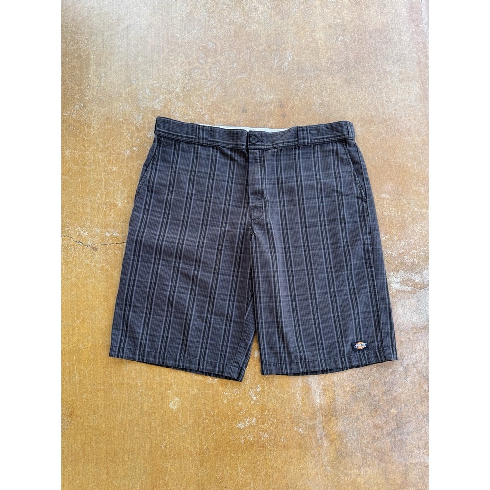 Dickies Plaid Checkered Lightweight Baggy Jorts Shorts Skater Surfer Y2K (42W)